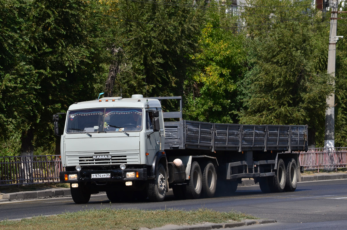 Волгоградская область, № Т 974 УР 34 — КамАЗ-54115 [541150]