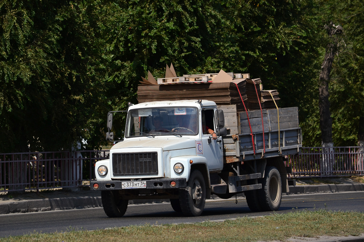 Волгоградская область, № С 373 НТ 34 — ГАЗ-3309