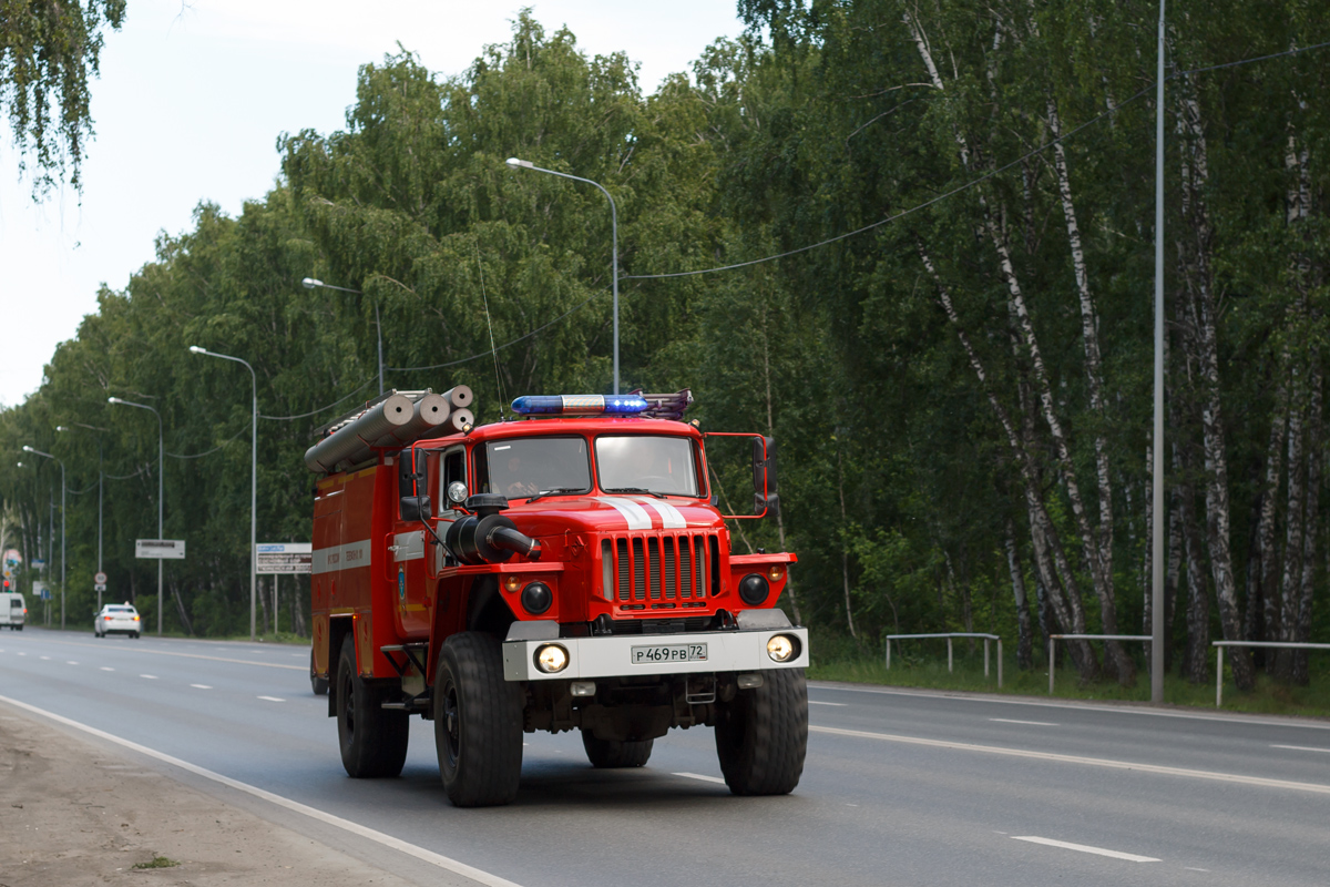 Тюменская область, № Р 469 РВ 72 — Урал-43206-71