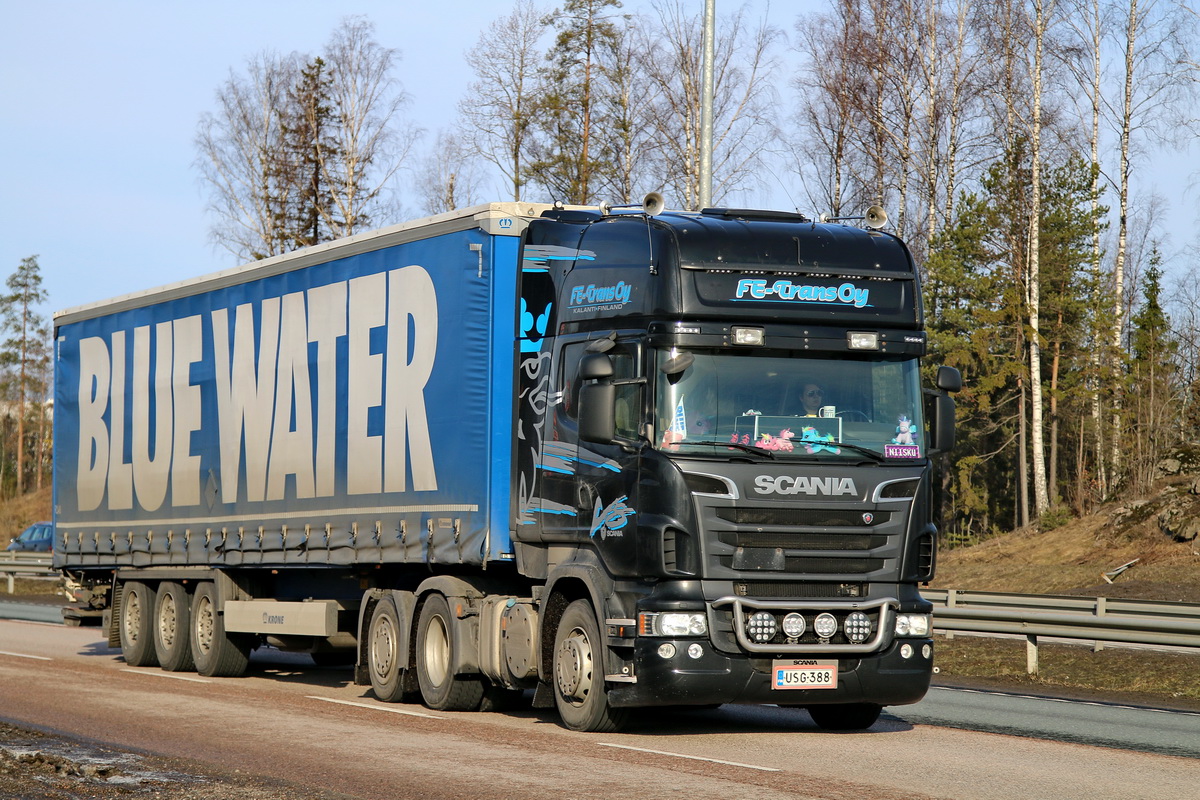 Финляндия, № USG-388 — Scania ('2009, общая модель)