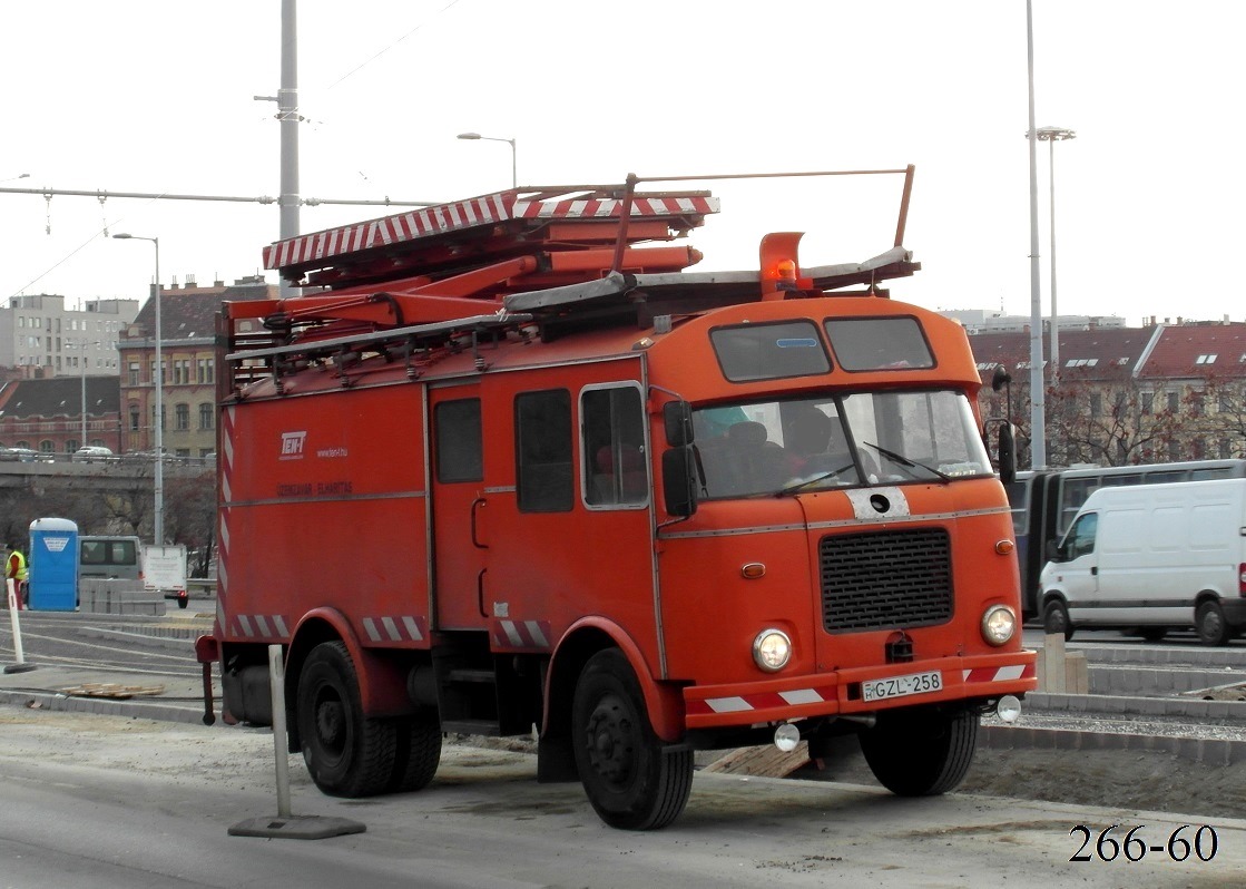 Венгрия, № GZL-258 — Škoda 706 RTK