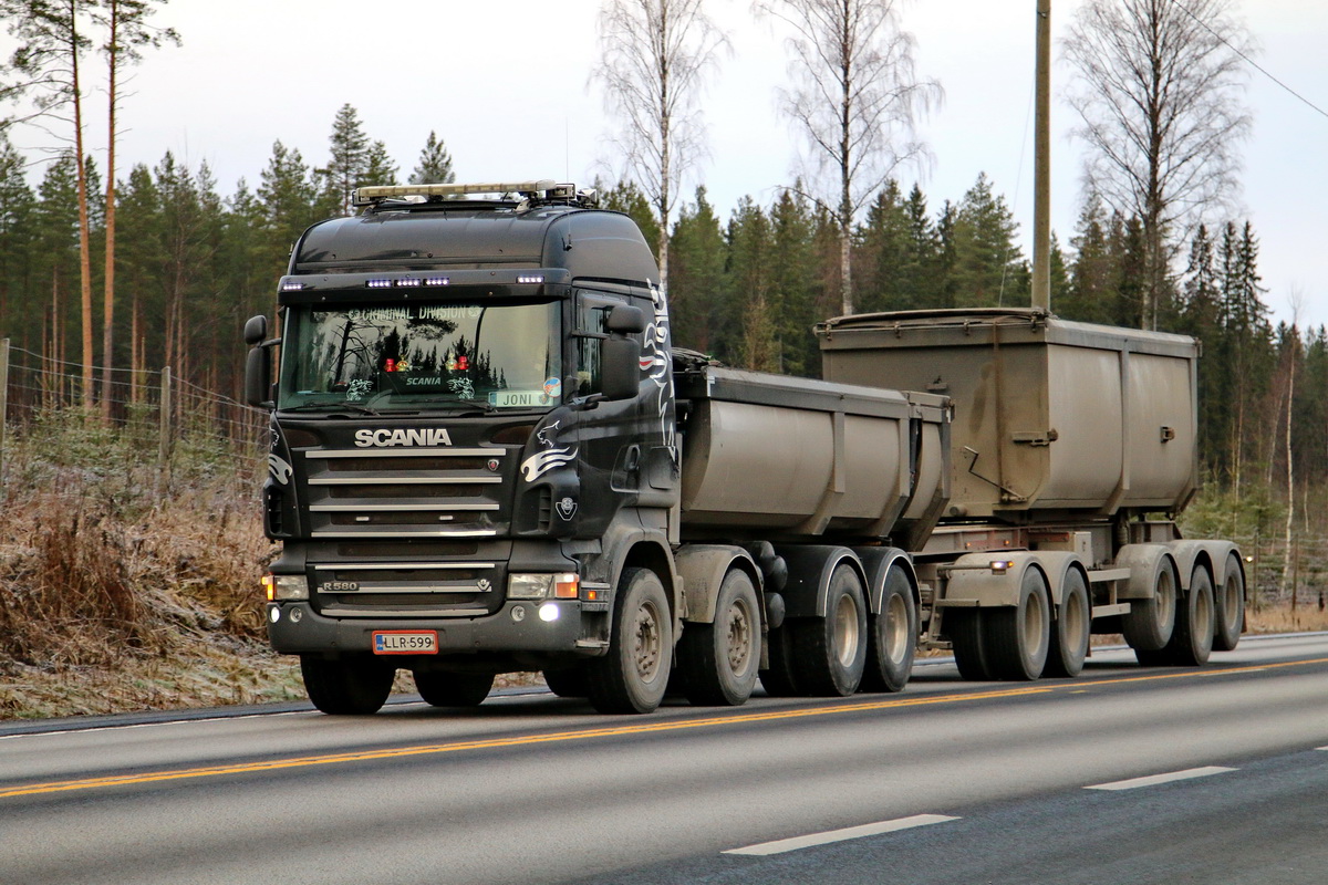 Финляндия, № LLR-599 — Scania ('2004) R580