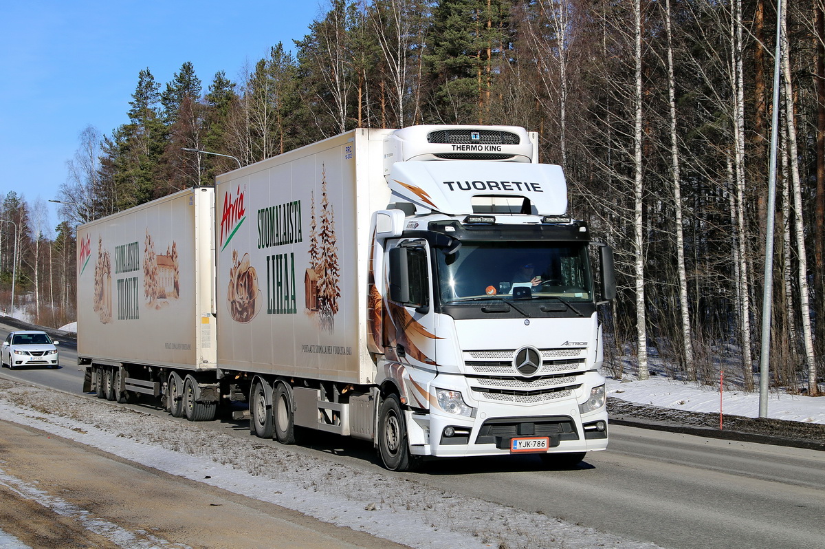 Финляндия, № YJK-786 — Mercedes-Benz Actros ('2011) 2551