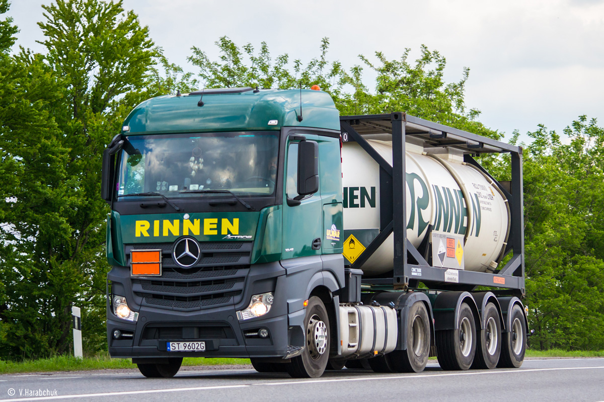 Польша, № ST 9602G — Mercedes-Benz Actros ('2011) 1845