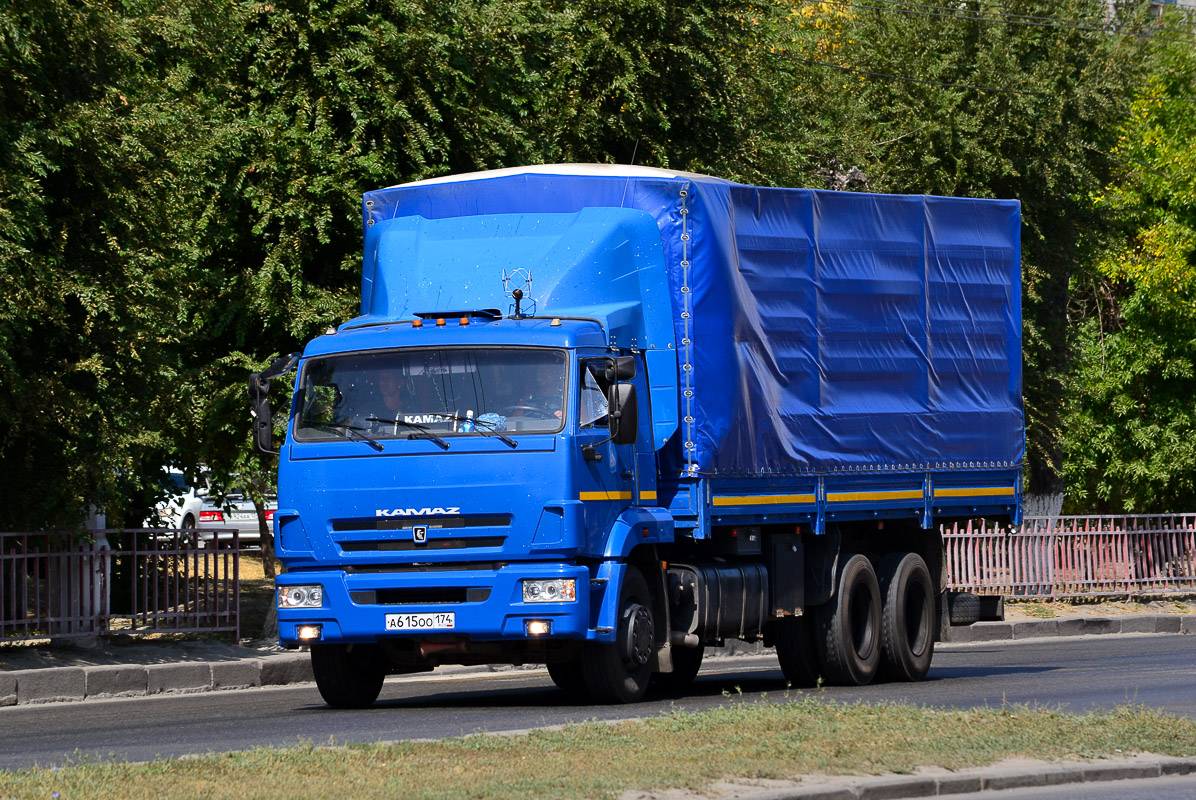 Челябинская область, № А 615 ОО 174 — КамАЗ-65117-A4