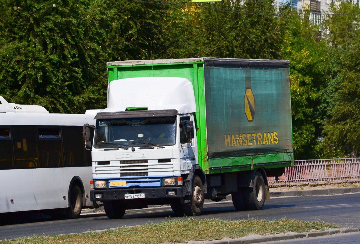 Тамбовская область, № Н 487 ТО 68 — Scania (II) (общая модель)