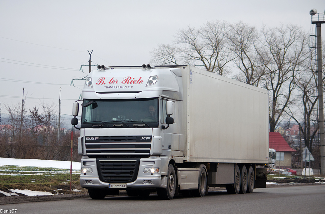 Винницкая область, № АВ 1212 АА — DAF XF105 FT