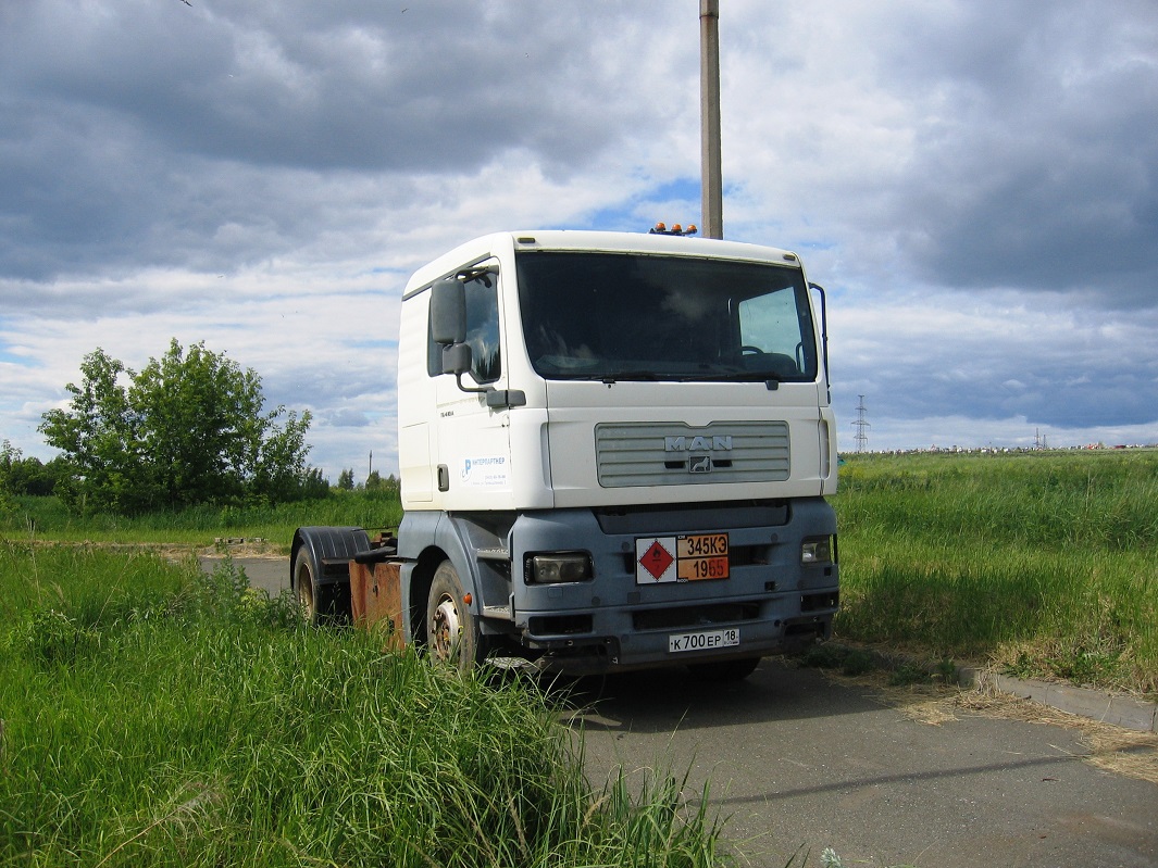 Удмуртия, № К 700 ЕР 18 — MAN TGA 18.410