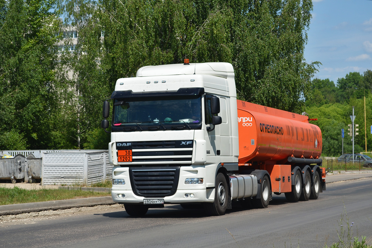 Москва, № Е 804 НУ 799 — DAF XF105 FT