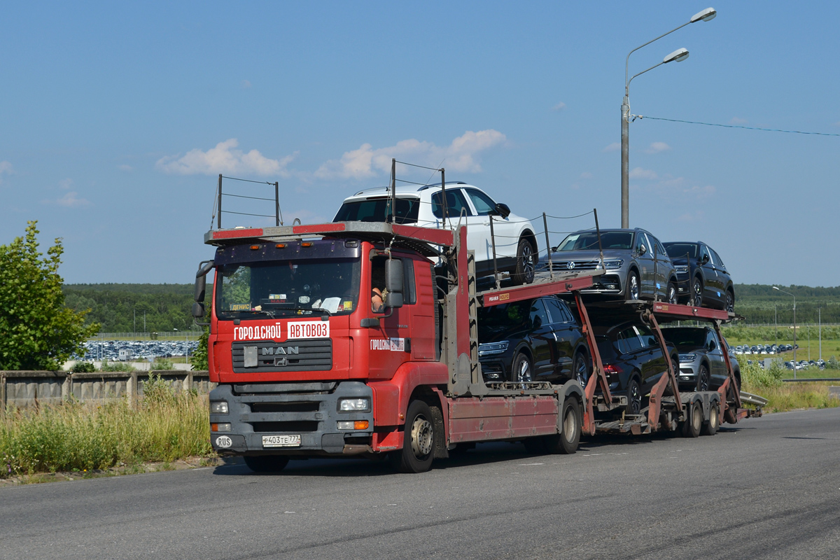 Москва, № Р 403 ТЕ 777 — MAN TGA 18.350