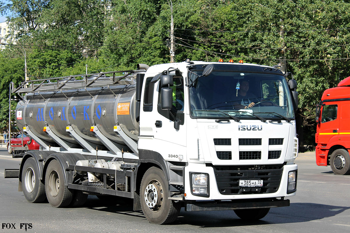 Брянская область, № Н 385 НА 32 — Isuzu Giga CYZ