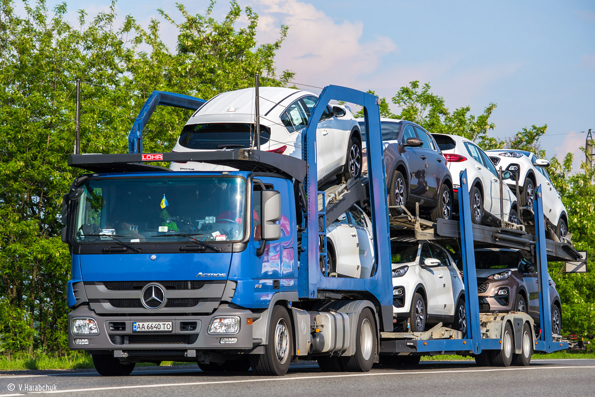 Киев, № АА 6640 ТО — Mercedes-Benz Actros ('2009) 1841