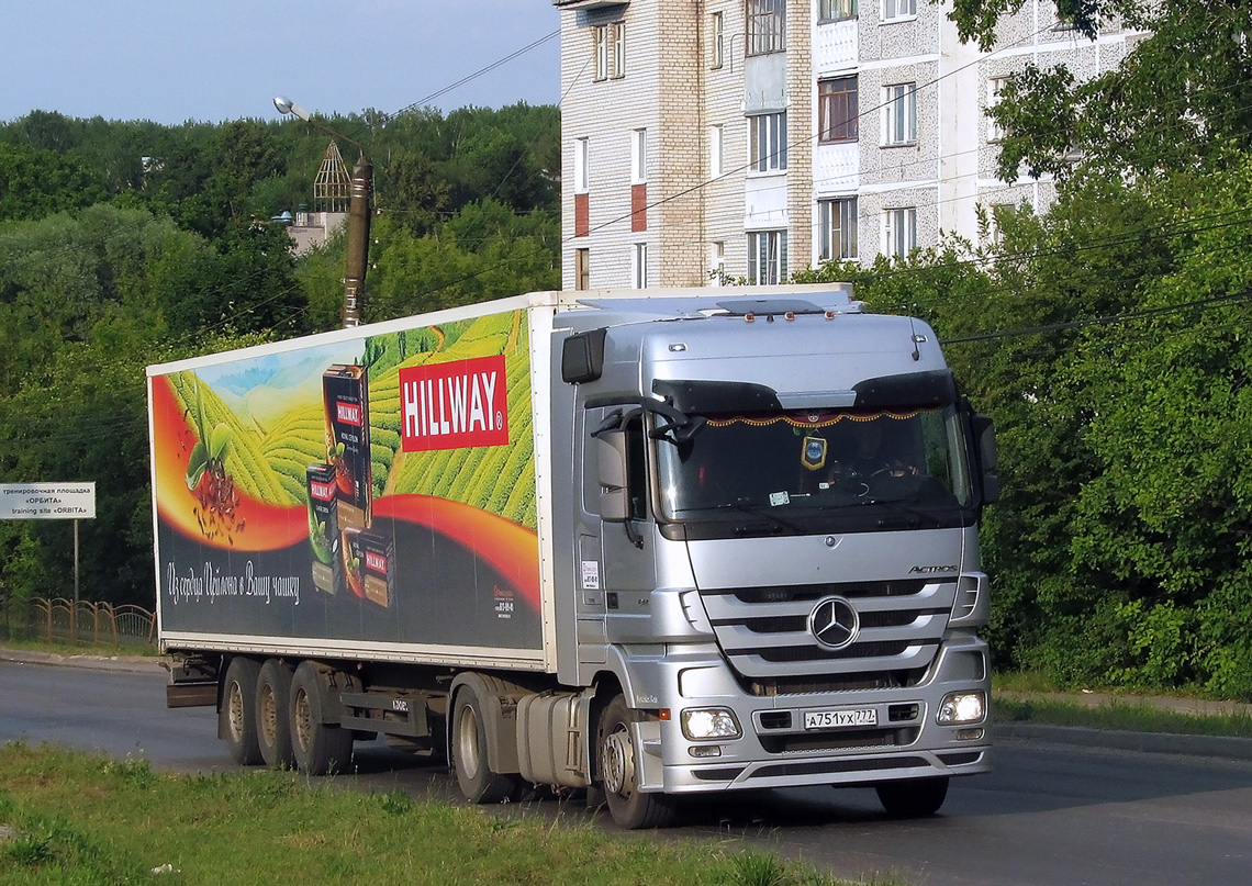 Москва, № А 751 УХ 777 — Mercedes-Benz Actros ('2009) 1844