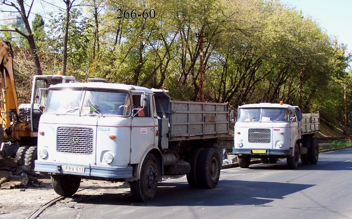 Венгрия, № FRX-511 — Škoda 706 MTS 24R; Венгрия, № FRX-512 — Škoda 706 MTS 24R