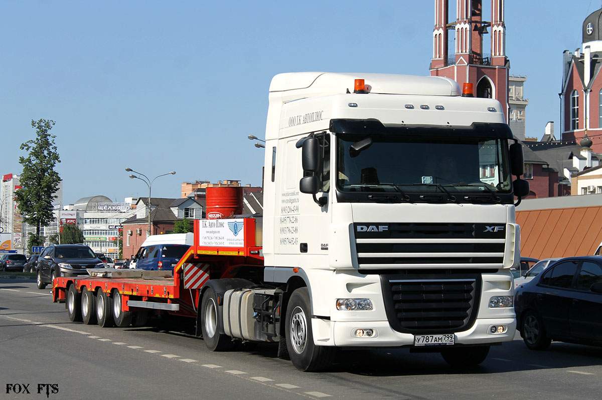 Москва, № У 787 АМ 799 — DAF XF105 FT