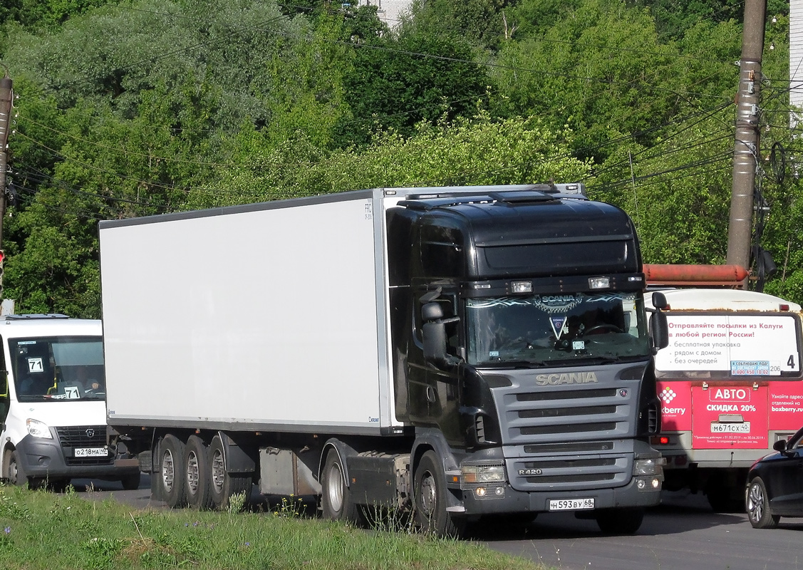 Тамбовская область, № Н 593 ВУ 68 — Scania ('2004) R420