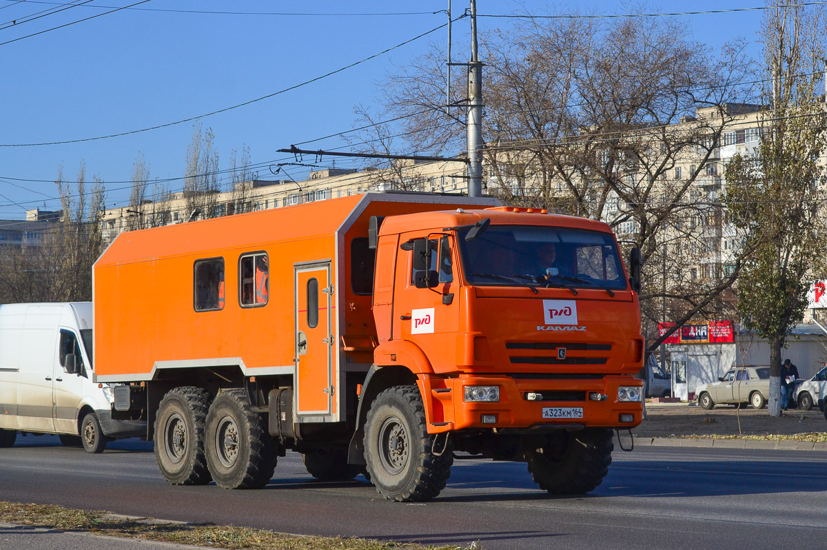 Волгоградская область, № А 323 КМ 164 — КамАЗ-43118-46