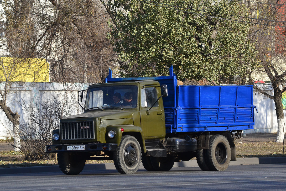 Волгоградская область, № А 168 МР 134 — ГАЗ-3307