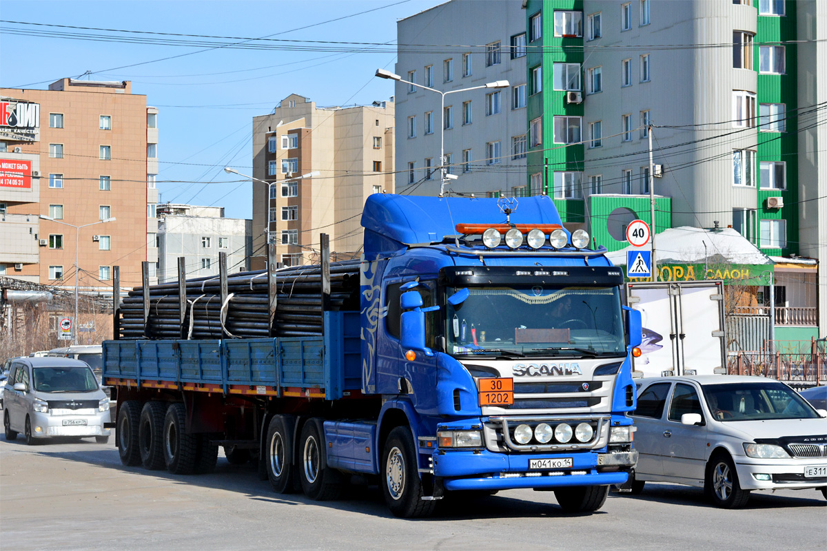 Саха (Якутия), № М 041 КО 14 — Scania ('2011) P400