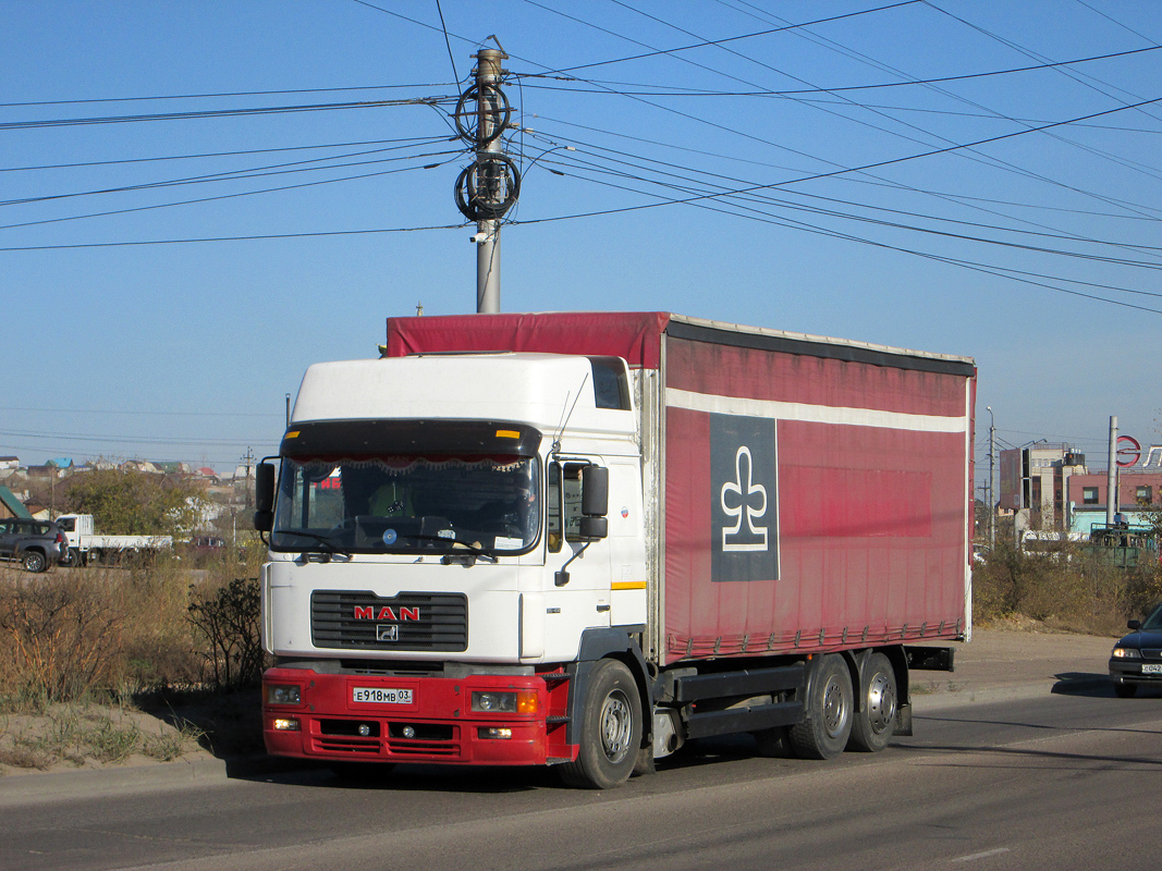 Бурятия, № Е 918 МВ 03 — MAN F2000 (общая модель)