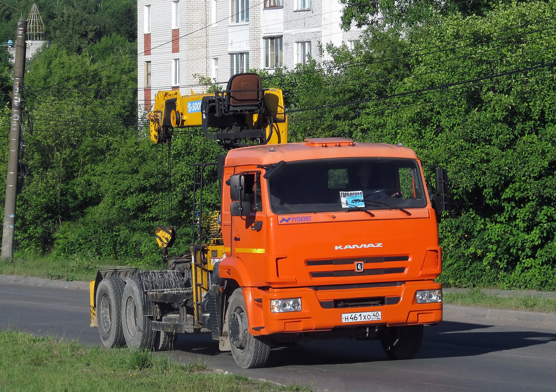 Калужская область, № Н 461 ХО 40 — КамАЗ-65115-A4