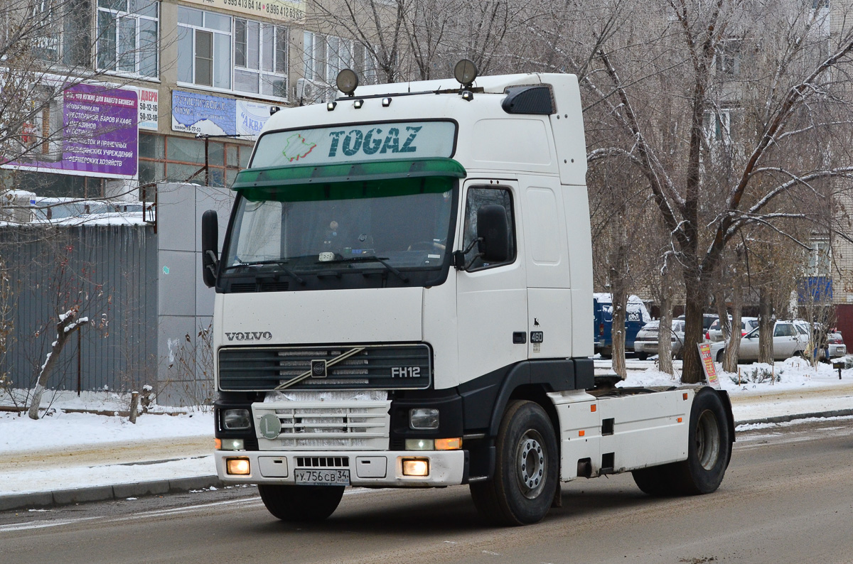 Волгоградская область, № У 756 СВ 34 — Volvo ('1993) FH12.460