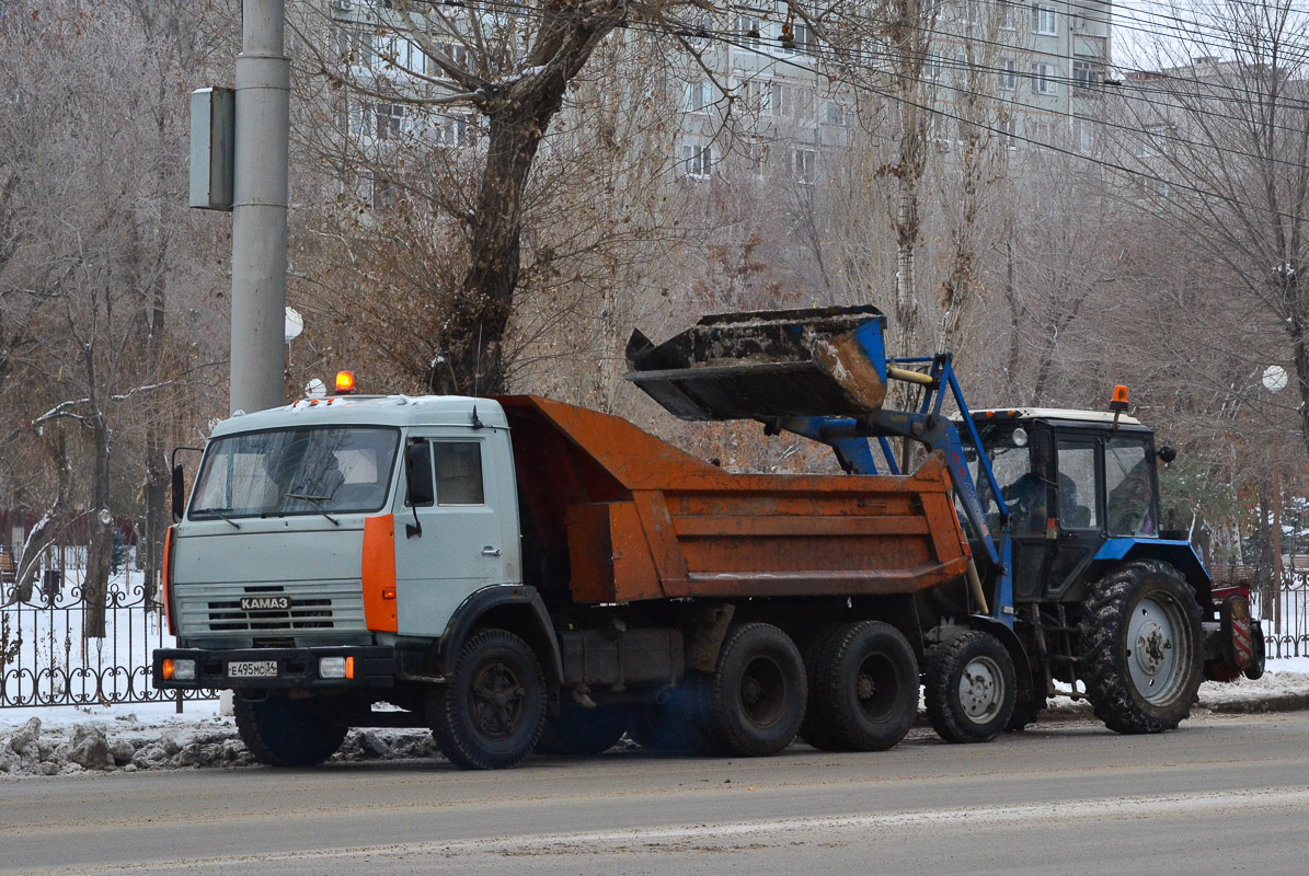 Волгоградская область, № Е 495 МС 34 — КамАЗ-55111-01 [55111A]