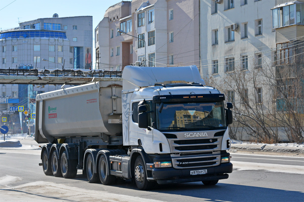 Саха (Якутия), № В 870 КР 14 — Scania ('2011) P400