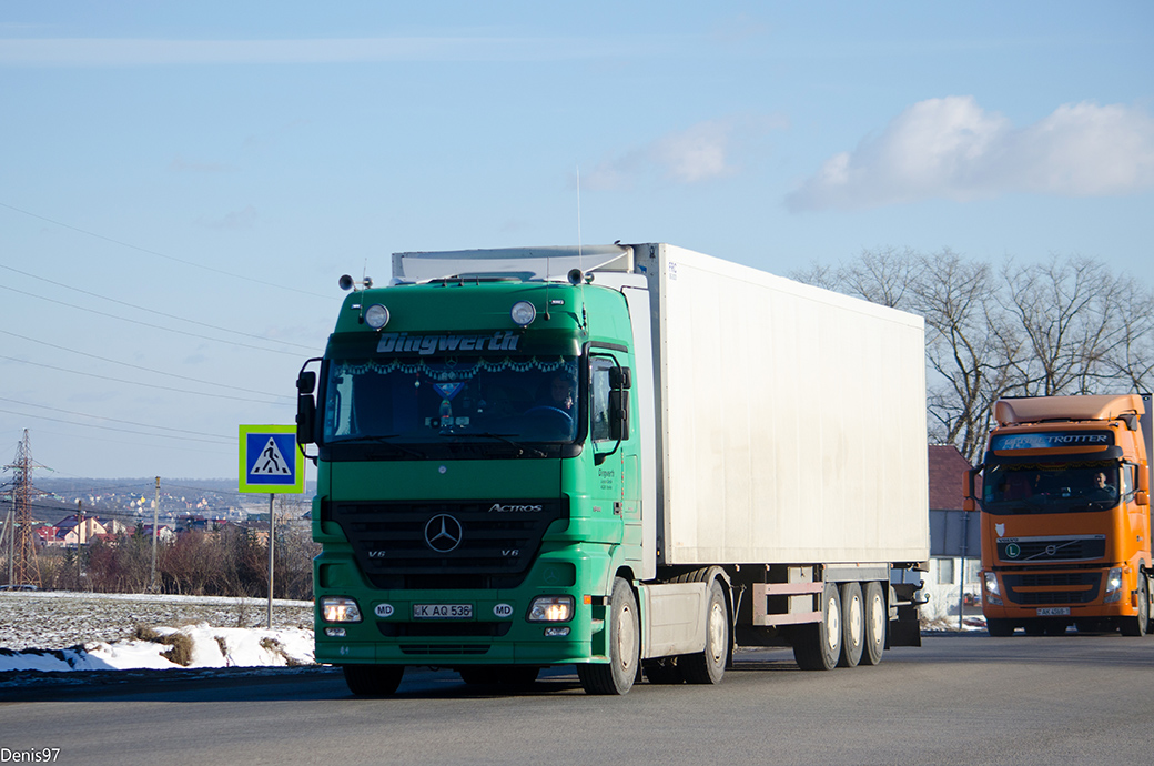 Молдавия, № K AQ 536 — Mercedes-Benz Actros ('2003) 1844