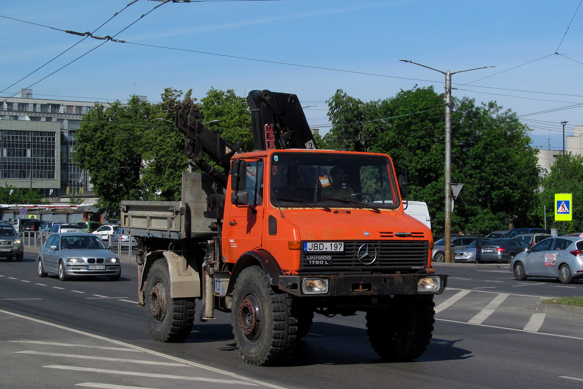 Литва, № JBD 197 — Mercedes-Benz Unimog (общ.м)