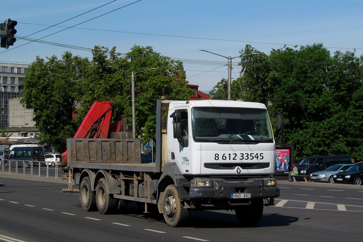 Литва, № HND 882 — Renault Kerax