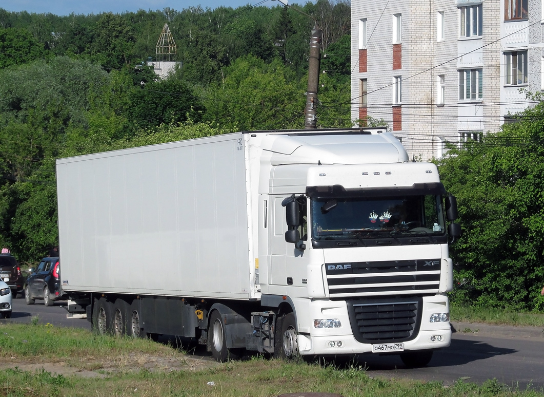 Москва, № О 467 МО 799 — DAF XF105 FT