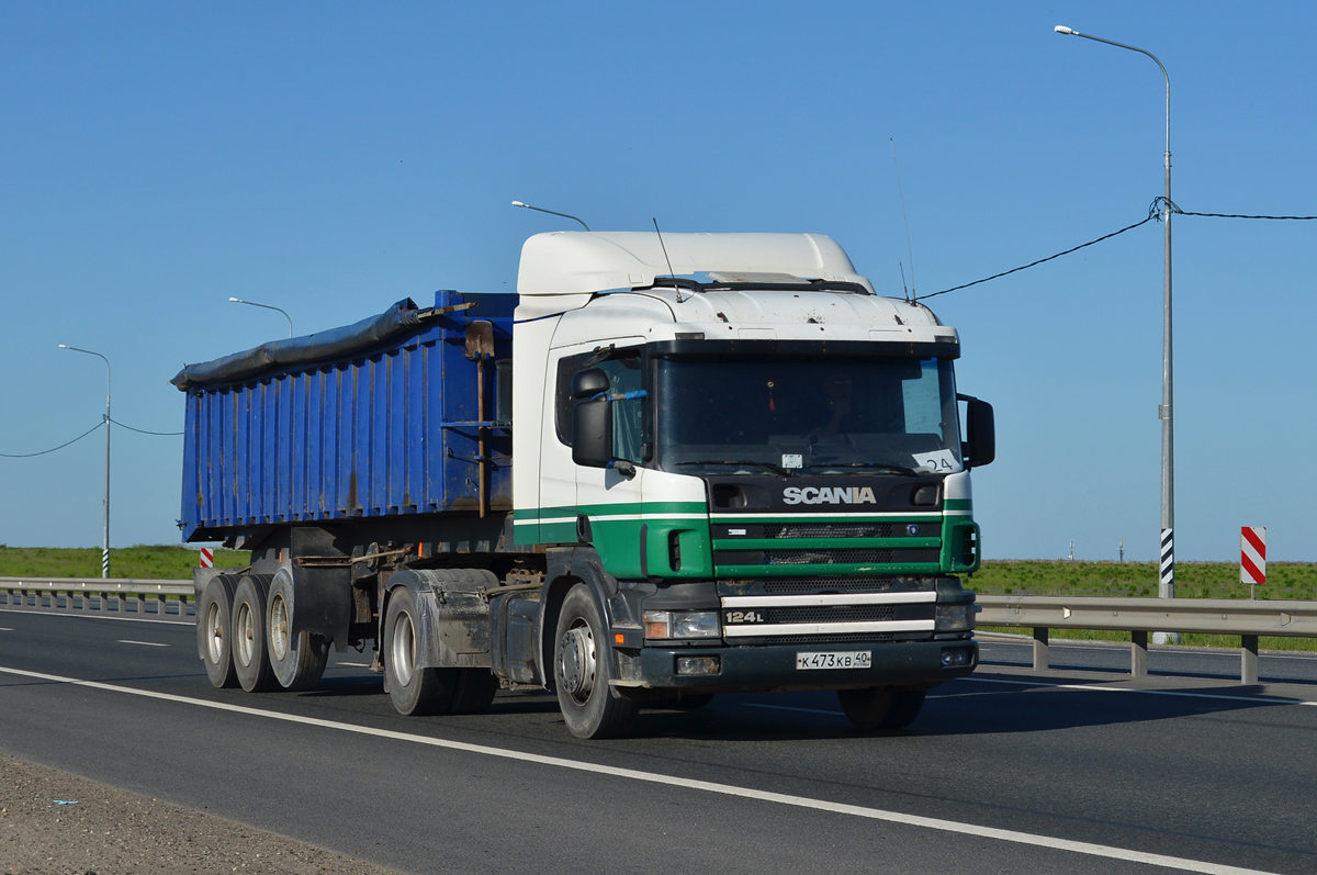 Калужская область, № К 473 КВ 40 — Scania ('1996) P124L