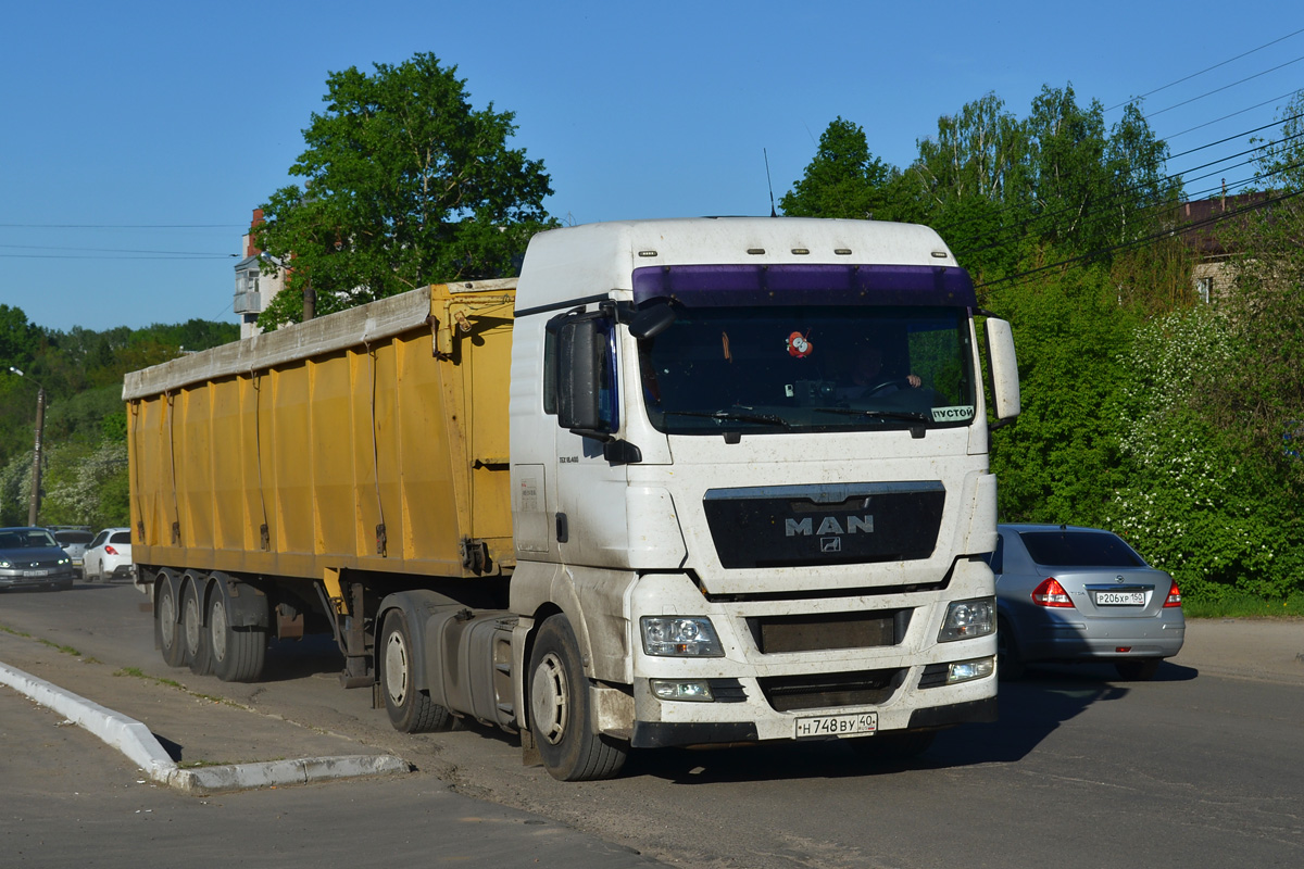 Калужская область, № Н 748 ВУ 40 — MAN TGX ('2007) 18.400