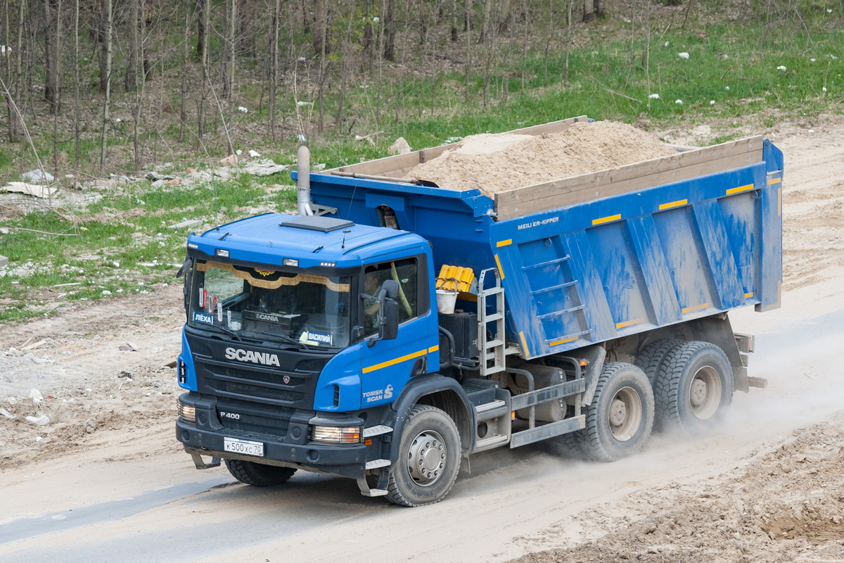 Томская область, № К 500 ХС 70 — Scania ('2011) P400