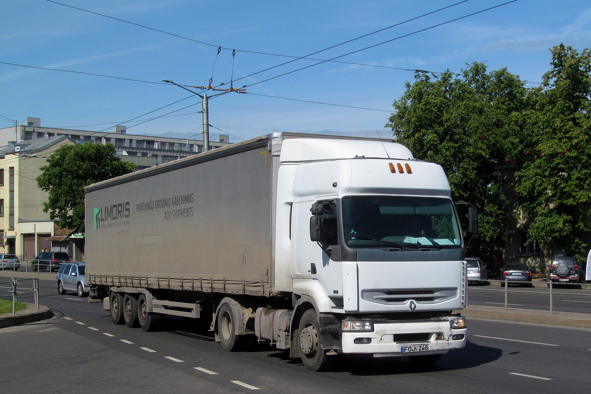 Литва, № FOJ 246 — Renault Premium ('2006)