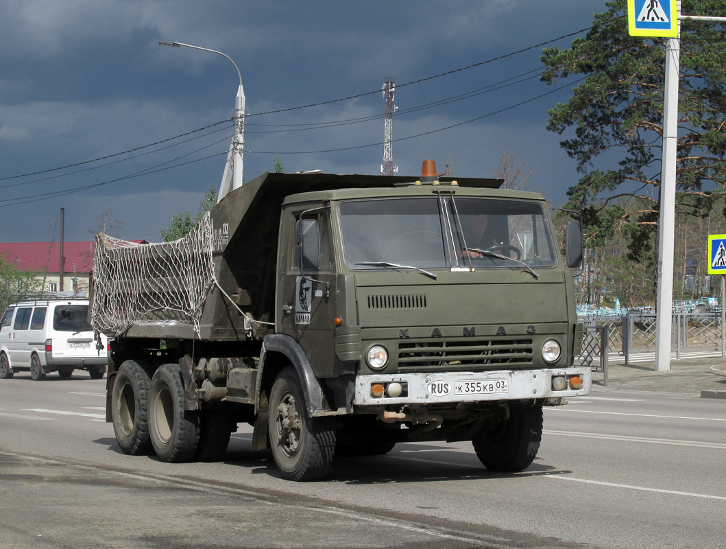 Бурятия, № К 355 КВ 03 — КамАЗ-55111 (общая модель)