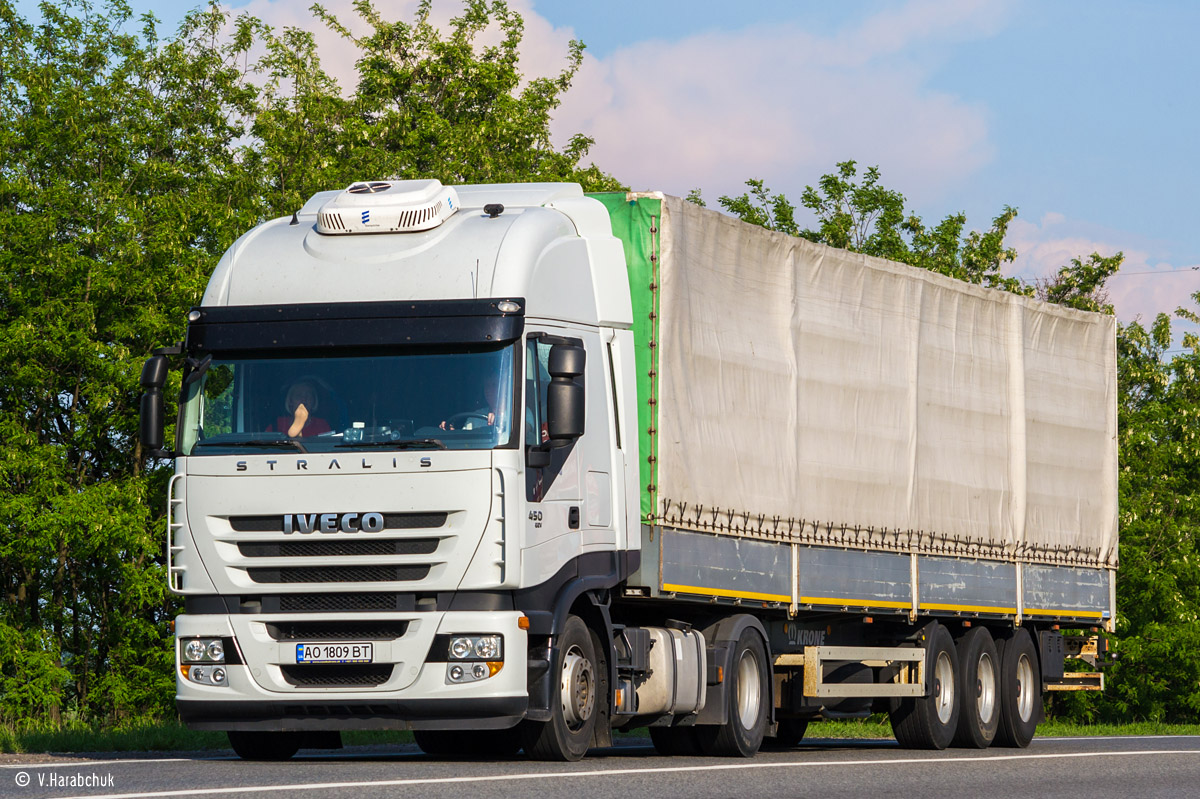 Закарпатская область, № АО 1809 ВТ — IVECO Stralis ('2007) 450