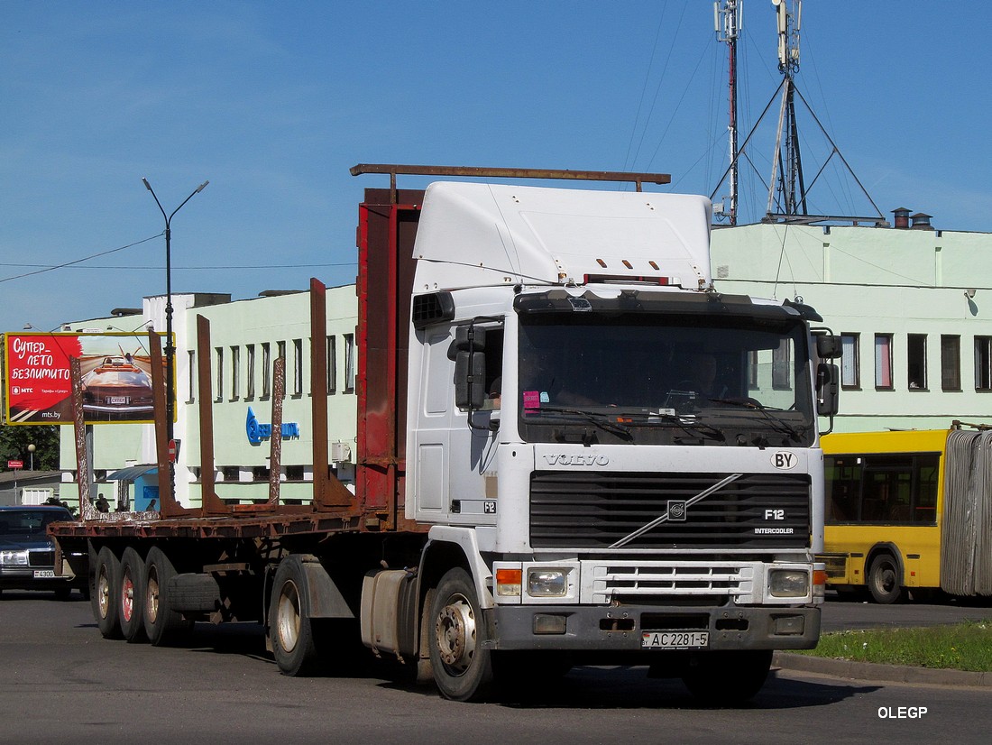 Минская область, № АС 2281-5 — Volvo ('1987) F12