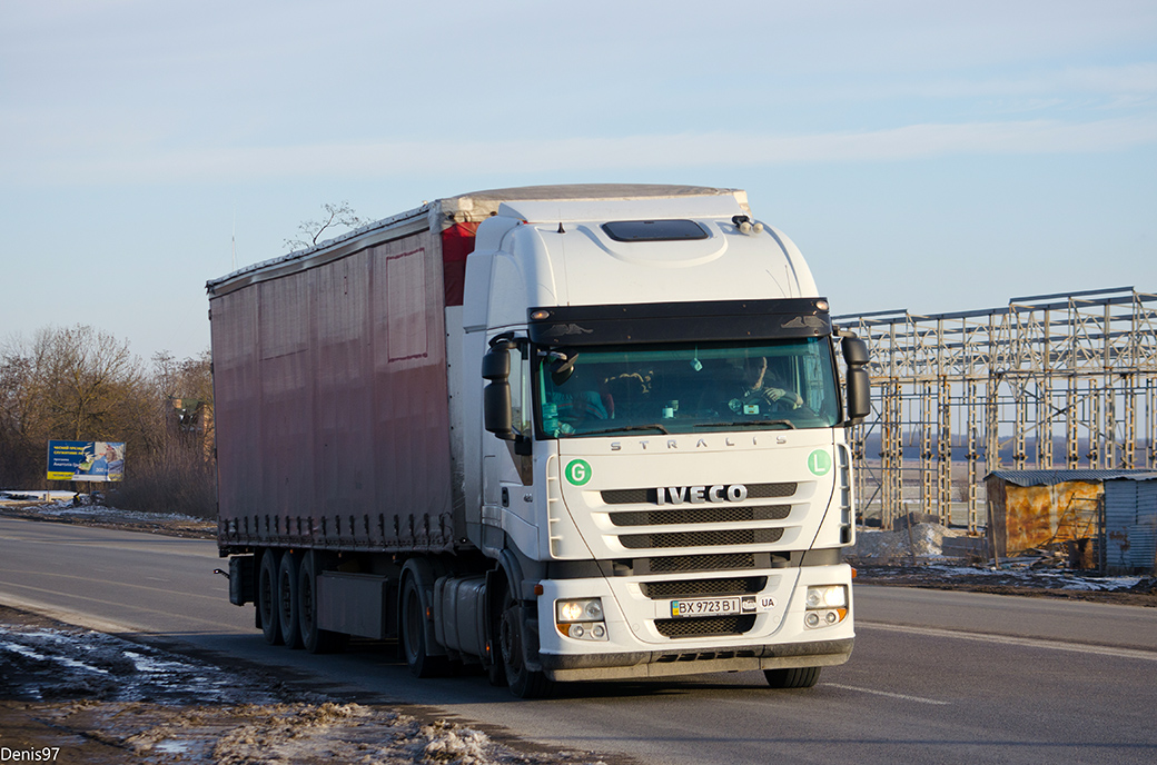 Хмельницкая область, № ВХ 9723 ВІ — IVECO Stralis ('2007) 420