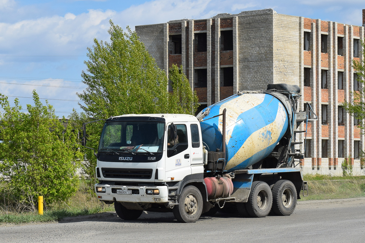 Алтайский край, № У 663 ОХ 177 — Isuzu Giga (общая модель)