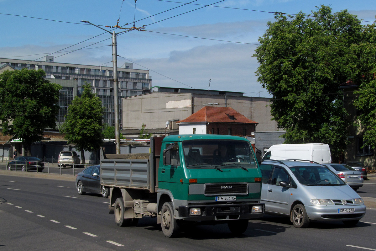 Литва, № GHJ 112 — MAN Volkswagen G90