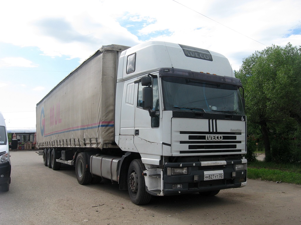 Брянская область, № М 827 УТ 32 — IVECO EuroStar