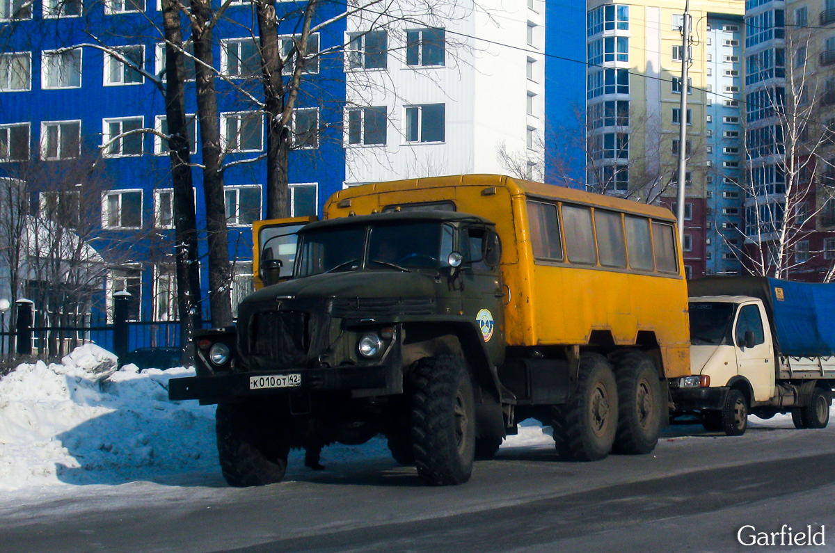 Кемеровская область, № К 010 ОТ 42 — Урал-4320-01