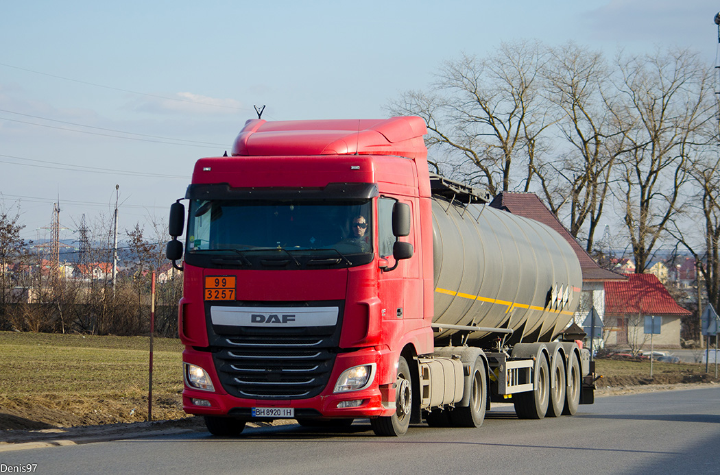 Одесская область, № ВН 8920 ІН — DAF XF Euro6 FT