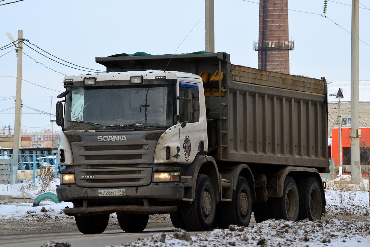 Волгоградская область, № А 726 МТ 134 — Scania ('2004) P380