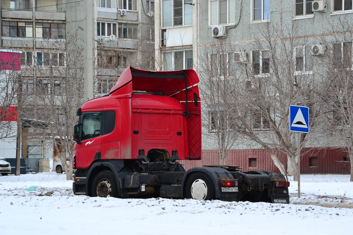 Волгоградская область, № В 329 СВ 134 — Scania ('2004) P340