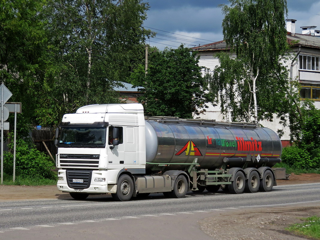 Кировская область, № Е 720 РА 43 — DAF XF105 FT