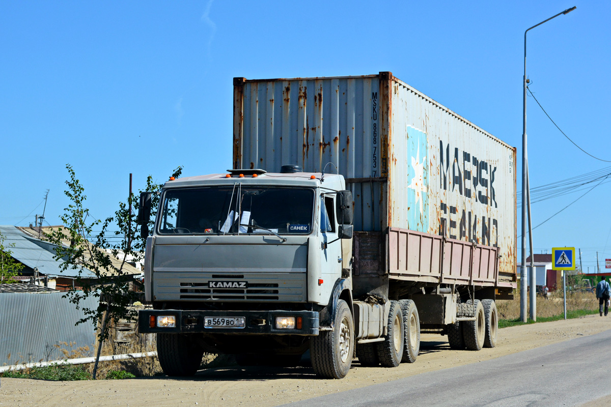 Саха (Якутия), № В 569 ВО 14 — КамАЗ-54115 [541150]