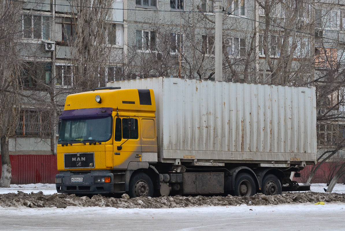 Волгоградская область, № М 346 КС 34 — MAN F90 25.372